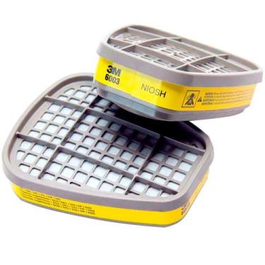 Imagem de Cartucho para vapores orgânicos e gases - 3M 6003
