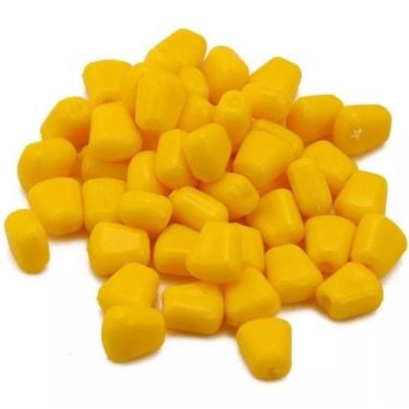 Imagem de Kit 50 Iscas Artificiais Milho Ideal Tilápia pacu piapara - SWG, Amare