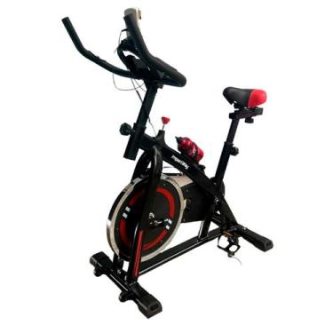 Imagem de Bicicleta Ergométrica Spinning Profissional Mecânica 13 Kg Suporta 120