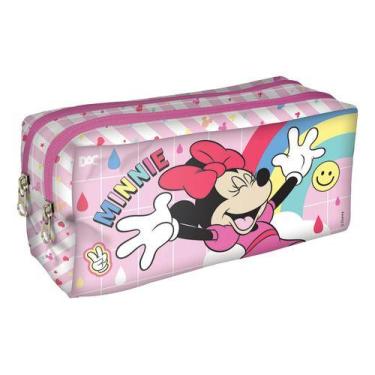 Imagem de Estojo Escolar Duplo - Minnie Rosa - Licenciado - Dac