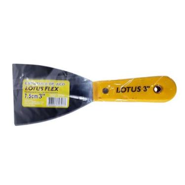 Imagem de Espatula Aço 3'' Cabo Plástico Lotus