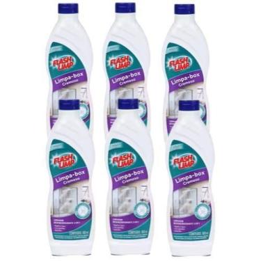 Imagem de Kit 6 Limpa Box Cremoso Desengordurante Flash Limp 300ml - FlashLimp