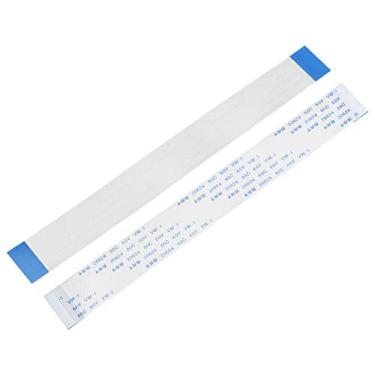 Imagem de Cabo plano flexível uxcell, 34 pinos 0,5 mm Pitch 150 mm FPC FFC cabo de fita flexível para TV LCD, carro, áudio, DVD, laptop, 20 peças (tipo A)