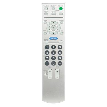 Imagem de Controle remoto de substituição RM-YD012 RM-YD005 compatível com Sony TV Bravia KDL-46V25L1 KDL-V32XBR2 KDL-46V2500 KDL-40V2500 KDL-32S2000 KDL-26S2000 KDL-46S2000 KDL-40S2000 00 KDL-3 2S20L1