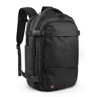 Imagem de travel inspira Mochila Airback para viagem, mochila expansível a vácuo de 60L com bomba de vácuo elétrica, Preto, big, Mochila expansível
