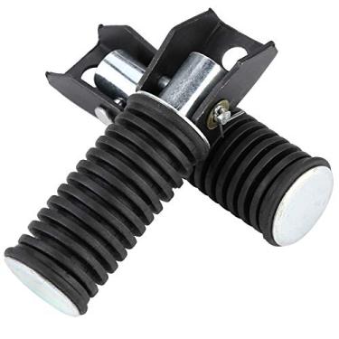 Imagem de PEGS DE PEGO DE PASSAGEM TRASEIRO DE MOTOCY PEGS CELO DE PEDOS DE PEDAL DE PEDROS DE PEDE PARA GN125/QJ25/GS125/GT125-5, LIGNOLOLO DE ALUMINO, 1 PAX PARA DECORAR SEUS MOTORCIONS