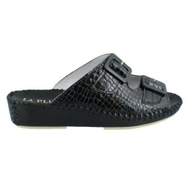 Imagem de La Plume Jen Feminino, Croc preto, 5