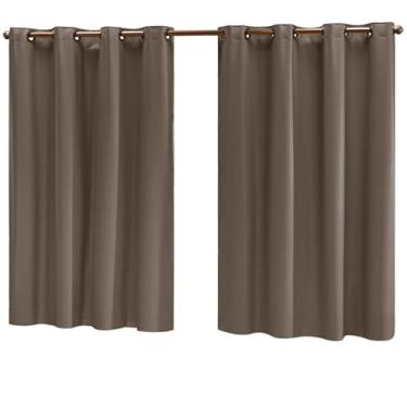 Imagem de Cortina Blackout PVC (Plástico) Decorativa Corta Luz 100% 2,20M x 1,30M de Janela com Ilhós (AVELA)