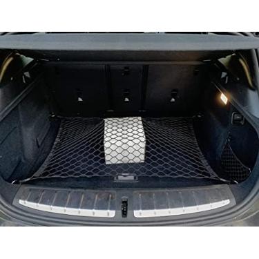 Imagem de Rede de carga de malha elástica para porta-malas automotivo estilo piso para Subaru Crosstrek 2021 2022 - organizador de porta-malas premium e armazenamento - rede de bagagem para crossover - organizador de carro para Subaru Crosstrek