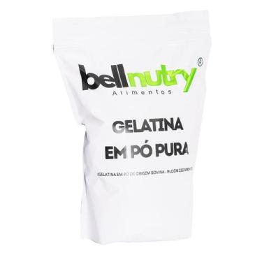 Imagem de Gelatina Sem Sabor Pura E Incolor 500g - Bellnutry Alimentos