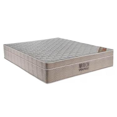 Imagem de Colchão Airtech Spring Pocket Queen de Molas Ensacadas 30x198x158cm Ortobom