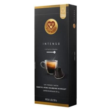 Imagem de 10 Cápsulas 3 Corações, Para Nespresso, Intenso - Tres