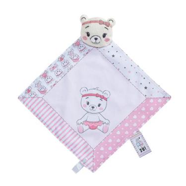 Imagem de Naninha Com Prendedor Para Bebê Paninho Em Plush - miguel Baby, Ursa