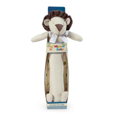 Imagem de Soninho De Bebe Agarradinho De Pelucia - Miguel Baby, Leão bebe