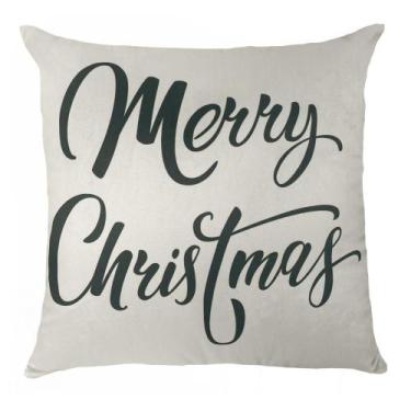 Imagem de Almofada De Veludo Off Estampada 45X45cm 53 - Decortextil, único