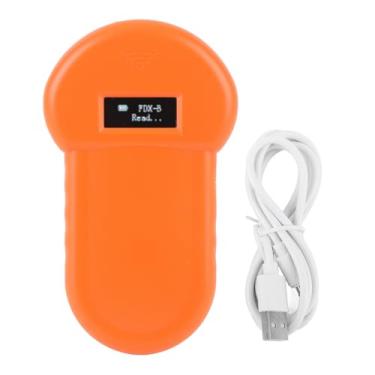Imagem de Scanner de Lascas de Animais, 134,2kHz de Alta Sensibilidade Portátil de Alta Sensibilidade Pet Microchip Scanner Multifunction Multifunction
