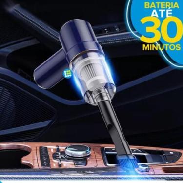 Imagem de Kit 2 Portátil Aspirador De Pó Vertical Bivolt Usb Recarregável - WCAN