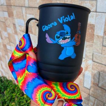Imagem de Caneca de aluminio - Caneca com Tirante - Caneca Personalizada - Copo 