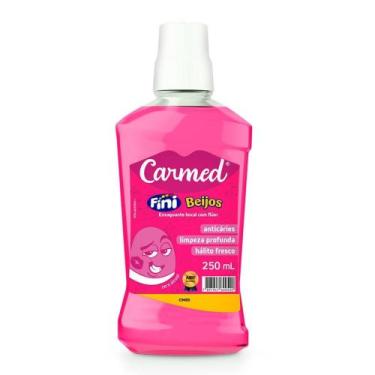 Imagem de Enxaguante Bucal Carmed Fini Beijos com Flúor 250ml