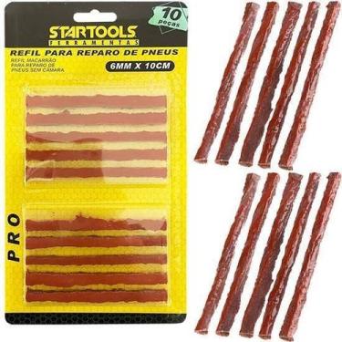 Imagem de Refil Macarrao Para Reparo De Pneu Pro Com 10 Pecas 10Cmx6Mm - Startoo