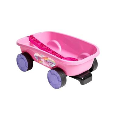 Imagem de Brinquedo Infantil Carrinho de Puxar Truck Unicornio - Styll Baby - Para Diversão - Menina