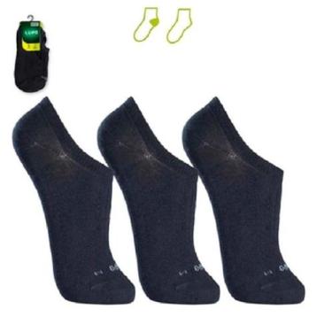 Imagem de Meias Lupo-kit C/12 Pares Meias Sapatilha Sport Ref.3270-089, 41-44, P