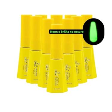 Imagem de Esmalte em gel Fosforescente UV LED D&Z 12un