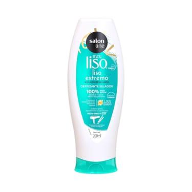 Imagem de Salon Line, Defrizante Protetor Térmico, Meu Liso Extremo, Vegano - Para Cabelos Lisos Naturais, Alisados e Relaxados, 200ml