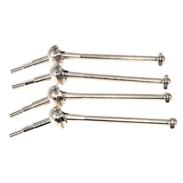 Imagem de Steel CVD 10410B Front Rear Drive Shaft Compatible with MJX 1/10 Hyper GO 10410B RC Drive Shaft Brackets Kit Upgrade Parts Accessories(Silver)