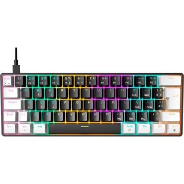 Imagem de Teclado Mecanico Gamer Gamdias Aura GK2, RGB, Switch Brown, ABNT2, Lay