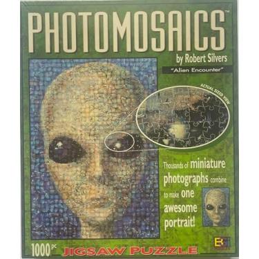 Imagem de Photomosaics de Robert Silvers "Encontro Alienígena" Quebra-cabeça de 1000 peças