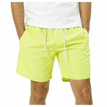 Imagem de Short Masculino Água Verde Neon Liso