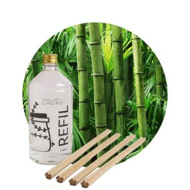 Imagem de Refil Aromatizador Difusor Varetas Cheirinho Ambiente 1L - Casa DiChei
