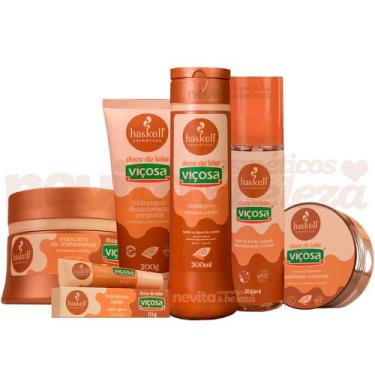 Imagem de Kit Completo Doce de Leite Haskell Corporal e Capilar Viçosa