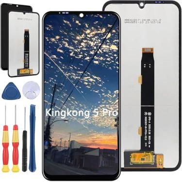 Imagem de Yuxyiony Nova tela de substituição para Cubot Kingkong 5 Pro tela de reparo de tela LCD e acessórios de ferramenta de substituição