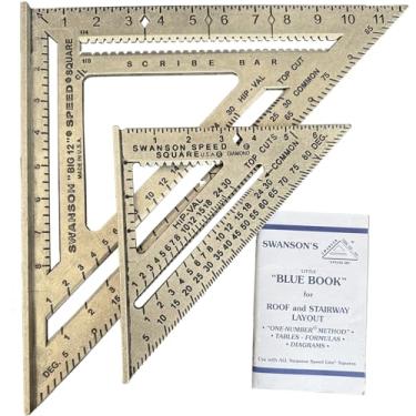 Imagem de Kit de esquadros Swanson Tool Co. SW1201K