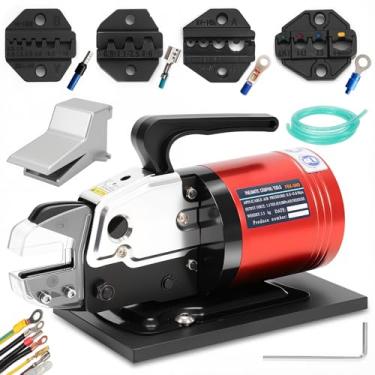 Imagem de Alicate Crimpador, Alicate Desencapador de Fios, Decapador de Fios, Alicate de Crimpagem Pneumático, Máquina de Crimpagem de Terminal, Braçadeira de Linha de Prensagem