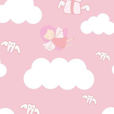 Imagem de Papel de Parede Adesivo Infantil Fada do Dente - 031 - Multimpressão
