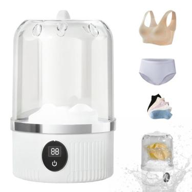 Imagem de Mini máquina de lavar portátil e lavadora de roupas íntimas 2025 atual