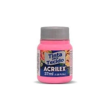 Imagem de Tinta de tecido Acrilex rosa 537 37ml