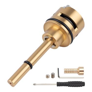 Imagem de RP51919 Cartucho de desvio de 6 configurações compatível com válvula de chuveiro Delta R11000 R22000, conjunto de peças de reposição de latão, peças de desvio de chuveiro de 6 vias sem vazamento