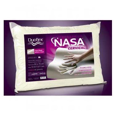 Imagem de Travesseiro nasa cervical 50x70cm duoflex - Pé de Apoio