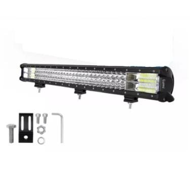 Imagem de Farol Barra 96 Leds Off Road Branco 288w Auxiliar Milha - Lumi