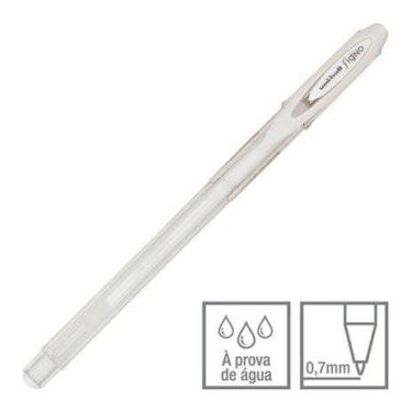 Imagem de Caneta Gel Signo Angelic Colour 0.7mm Uni-ball Cores, Branco