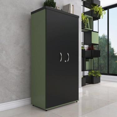 Imagem de Armário Alto 2 Portas Pivotante 79,2cm X 161,1cm - Pandin Móveis