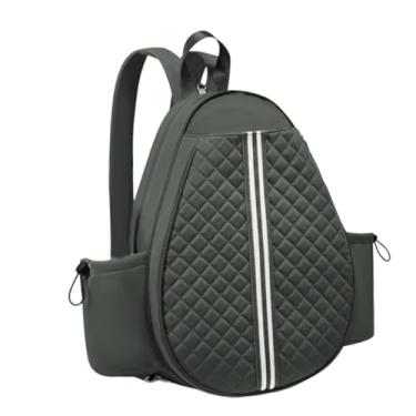 Imagem de Zxpjkyu Bolsa para Raquetes E Tênis à Prova D'água, Portátil, Leve E Estilosa para Pickleball, Tênis E Badminton, Verde