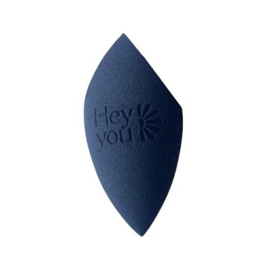 Imagem de Esponja de Maquiagem Chanfrada Preta Hey You | Profissional | Para Base, Corretivo, Contorno e Baking | Macia e Reutilizável, Expansivel, Vegana, Antialérgica e sem látex