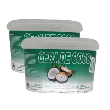 Imagem de Cera de Coco Para Velas Solven 100% Vegetal e Vegana - 1kg (2)