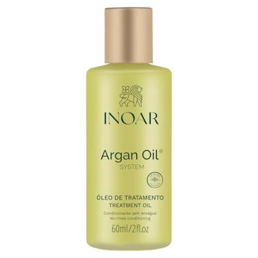 Imagem de Inoar, Óleo de Argan 60ml – Tratamento Nutritivo e Antifrizz, Hidratação Profunda, Brilho Imediato, Proteção Térmica, Para Todos os Tipos de Cabelo