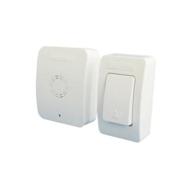 Imagem de Campainha S/Fio Alcance 150M Qualitron - QUALITRONIX